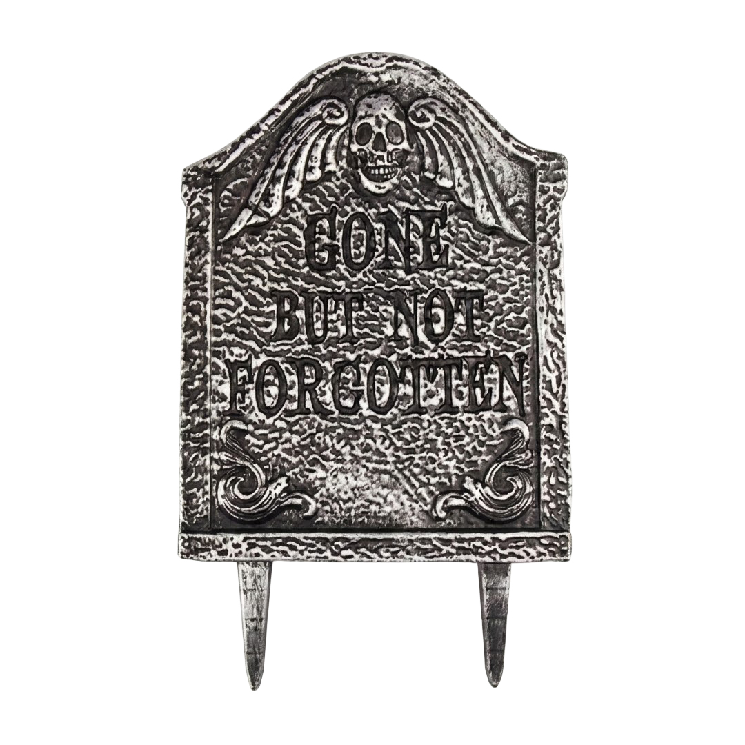 Gone But Not Forgotten Tombstone Halloween Garden Stake Plastic Lawn Decoration 40cm View 2