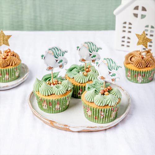 Gonk Christmas Paper Cupcake Cases - Pack of 75 Product Gallery Image