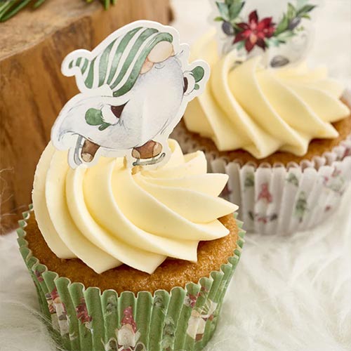 Gonk Christmas Paper Cupcake Cases - Pack of 75 Product Gallery Image