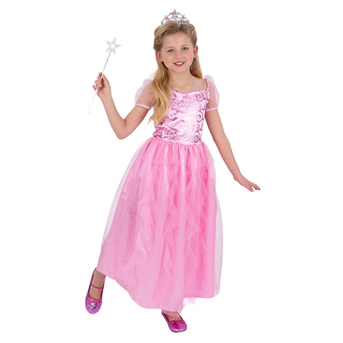 Good Witch Pink Fairy Girls Fancy Dress Costume Kids Small - Age 4-6 Product Gallery Image