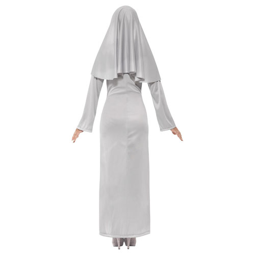 Gothic Nun Fancy Dress Costume Ladies Small - UK 8-10 Product Gallery Image
