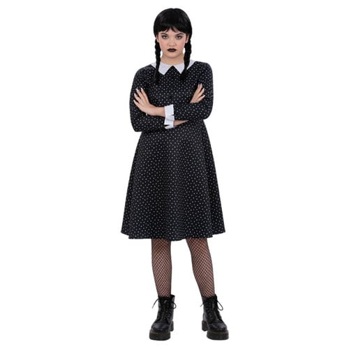 Gothic School Girl Fancy Dress Costume Kids Small - Age 4-6
