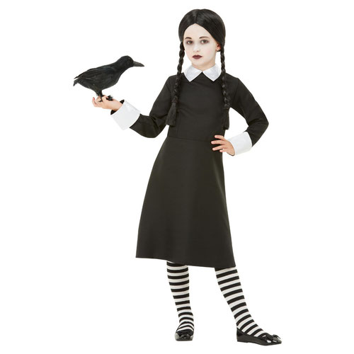 Gothic School Girl Fancy Dress Costume Kids Large - Age 10-12 Product Gallery Image