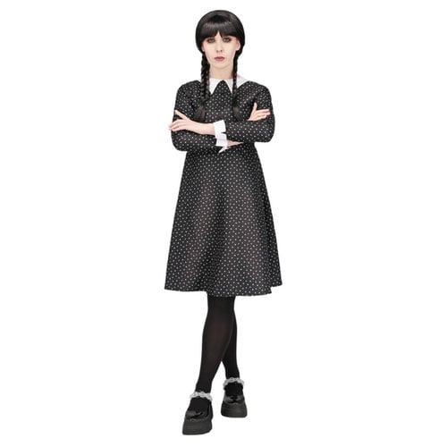 Gothic School Girl Fancy Dress Costume Ladies Extra Small - UK 4-6 Product Gallery Image