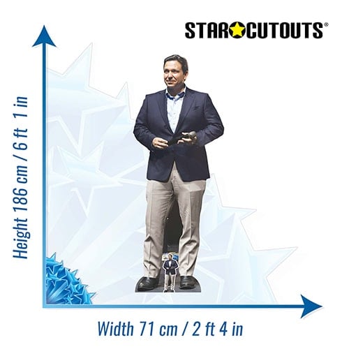 Governor of Florida Ron DeSantis Lifesize Cardboard Cutout 186cm Product Gallery Image