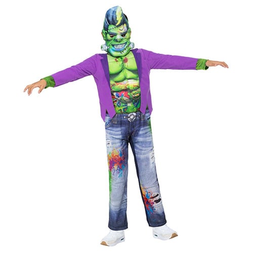 Graffiti Frankenstein Boys Fancy Dress Costume Kids Small - Age 4-6 Product Gallery Image