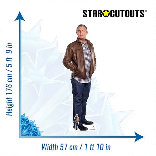 Graham O'Brien Doctor Who Bradley Walsh Lifesize Cardboard Cutout 176cm Product Gallery Image