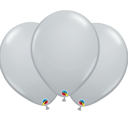 Grey Latex Qualatex Balloons 40cm / 16 in - Pack of 50 Product Image