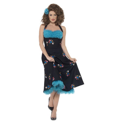 Grease Cha Cha DiGregorio Fancy Dress Costume Ladies Medium - UK 12-14 Product Gallery Image