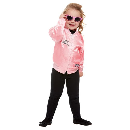 Grease Pink Ladies Girls Jacket Fancy Dress Costume Toddler Age 1-2 Product Gallery Image