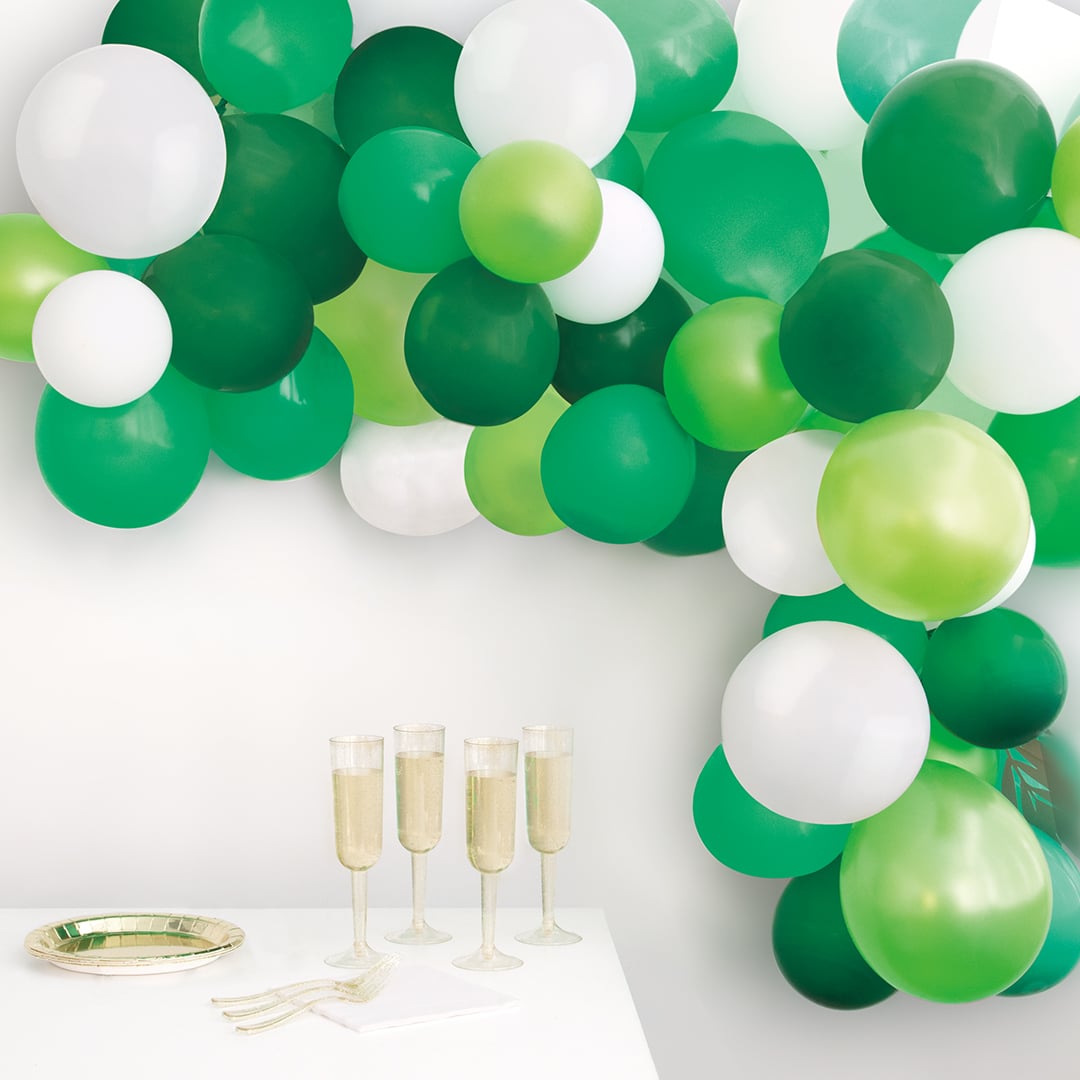 Green DIY Garland Balloon Arch Kit