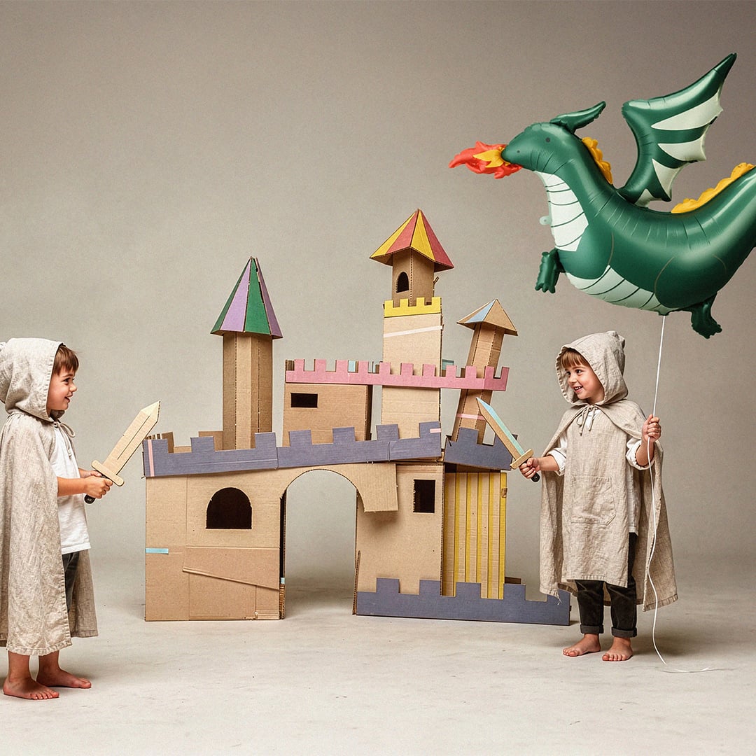 Green Dragon Giant Foil Balloon 133cm / 52 in Product Gallery Image