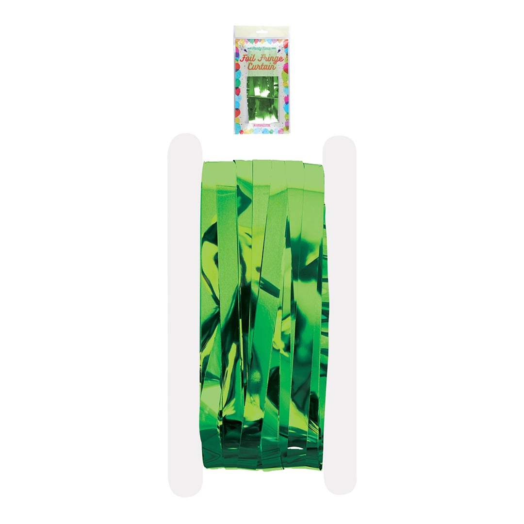 Green Foil Door Curtain Backdrop 92cm x 244cm Product Gallery Image