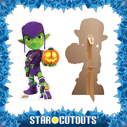 Green Goblin - Spidey and His Amazing Friends Marvel Disney Star Mini Cardboard Cutout 95cm Product Gallery Image