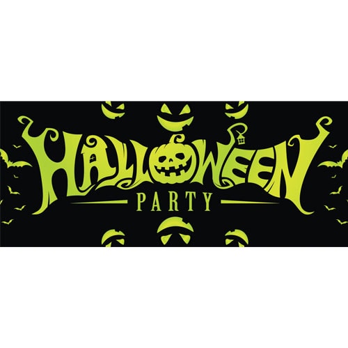 Green Halloween Party PVC Party Sign Decoration Product Image