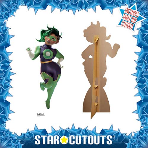 Green Lantern DC League of Super Pets Lifesize Cardboard Cutout 142cm Product Gallery Image