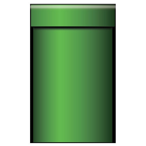 Green Pipe Medium PVC Party Sign Decoration 97cm x 60cm