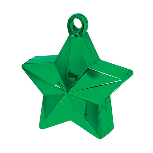 Green Star Balloon Weight 140g Product Gallery Image