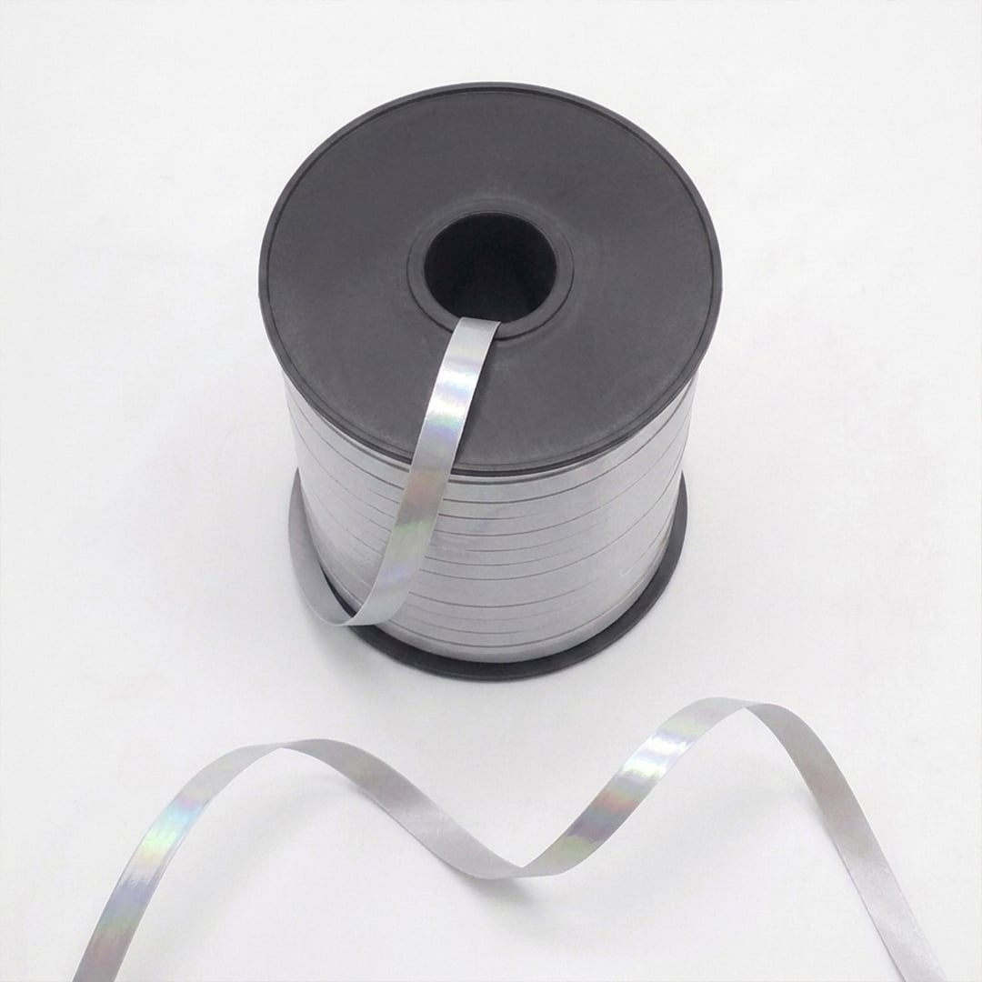 Grey Curling Ribbon 546 yd / 500m