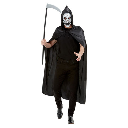 Grim Reaper Fancy Dress Male Costume Kit Product Gallery Image
