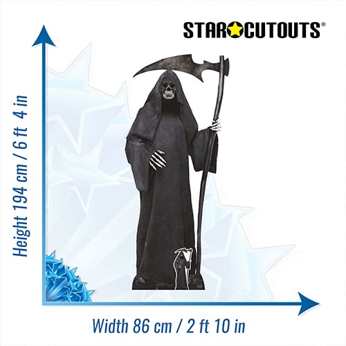 Grim Reaper Lifesize Cardboard Cutout 194cm Product Gallery Image