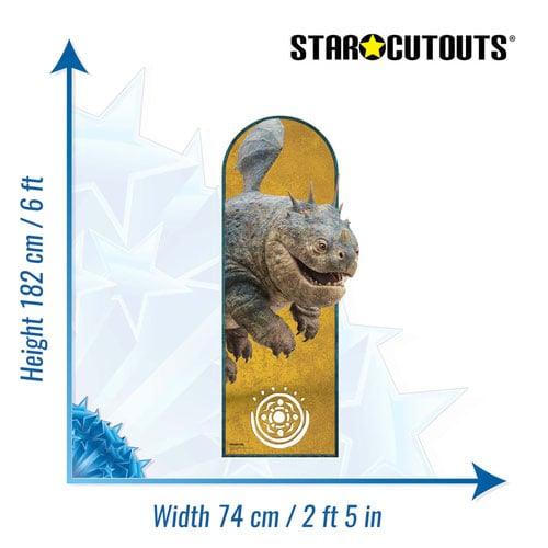 Gronckle How To Train Your Dragon Live Action Single Backdrop Cardboard Cutout 182cm Product Gallery Image