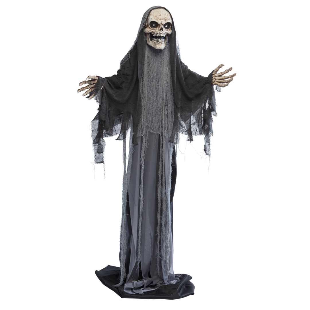 Growing Grim Reaper Halloween Pop-Up Decoration 2.15m View 2