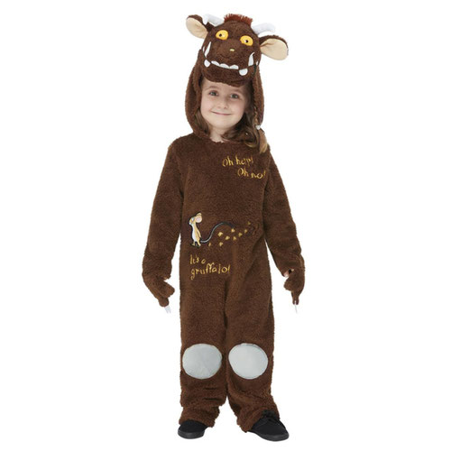 Gruffalo Deluxe Fancy Dress Costume Kids Unisex Medium - Age 7-9 Product Gallery Image