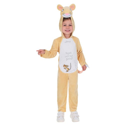 Gruffalo's Mouse Julia Donaldson Fancy Dress Costume Kids Unisex Small - Age 4-6 Product Gallery Image