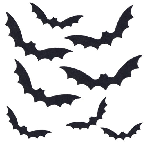 Halloween Bat Window Stickers Sheets - Pack of 2 Product Image