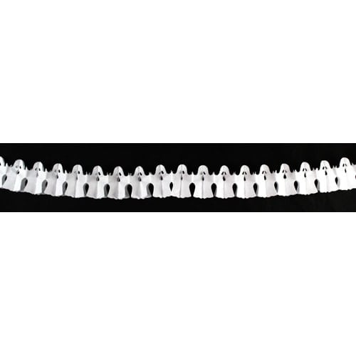 Halloween Ghosts Paper Garland Decoration 2.6m Product Image