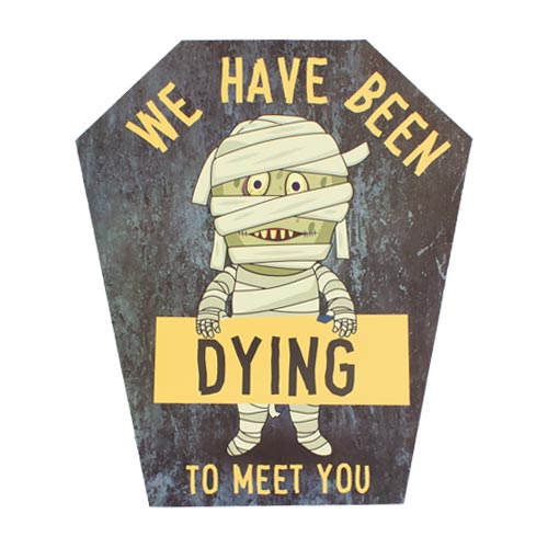 Halloween Cute Characters Cardboard Garden Signs - Pack of 4 Product Gallery Image