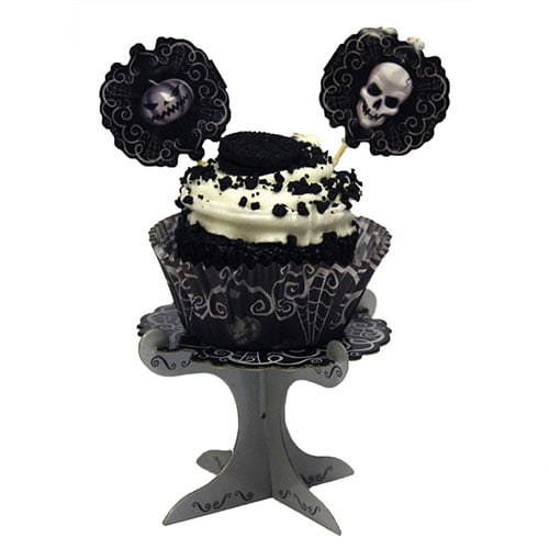 Halloween Fright Night Mini Cupcake Stands - Pack of 4 View 2