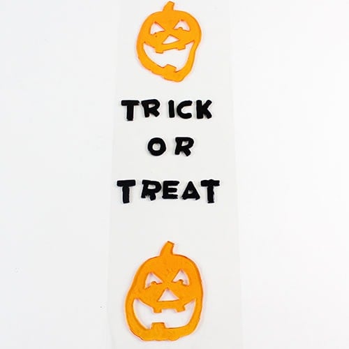 Trick Or Treat Halloween Gel Stickers Decoration Product Image