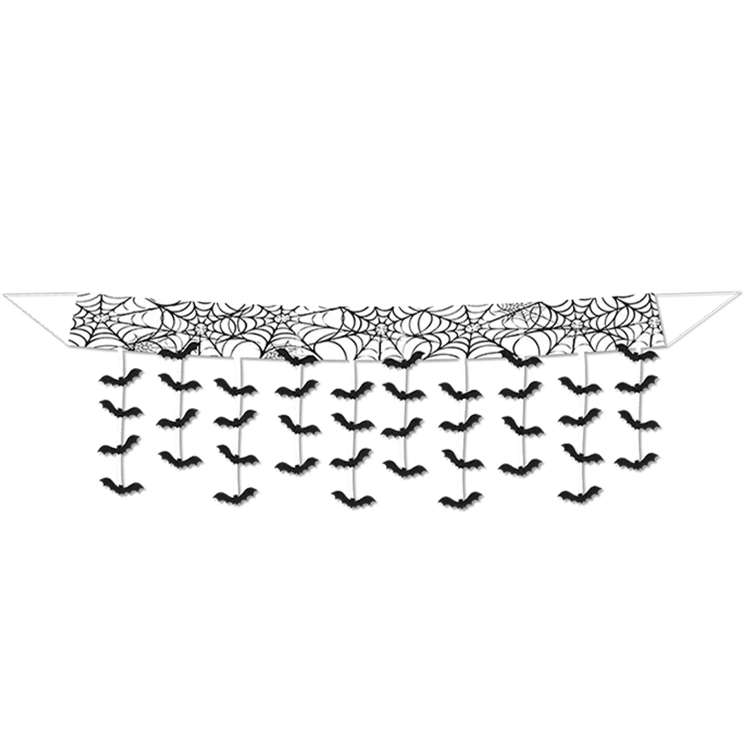 Halloween Gruesome Bat Attack Ceiling Hanging Decoration 3m