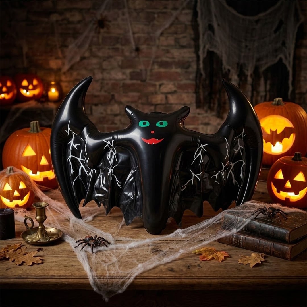 Inflatable Bat Halloween Decoration 60cm