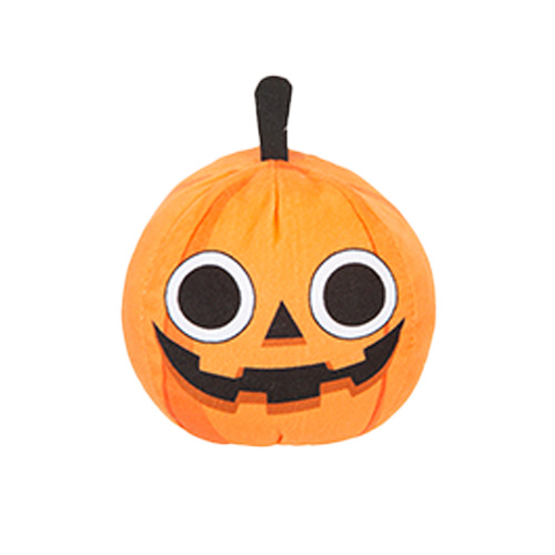 Orange Pumpkin Halloween Soft Toy Plush 13cm View 2