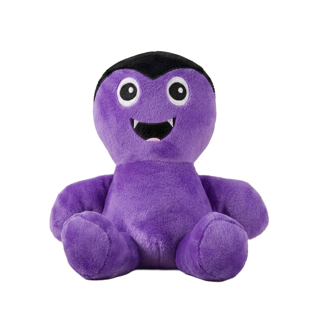 Vampire Plush Halloween Character Squeaky Dog Toy 17cm