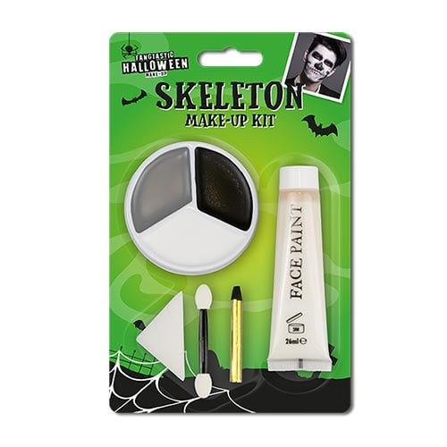 Halloween Skeleton Make Up Kit Product Image