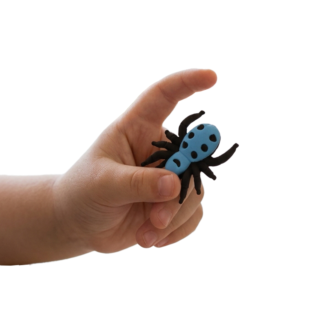 Halloween Spider Erasers 6cm View 2