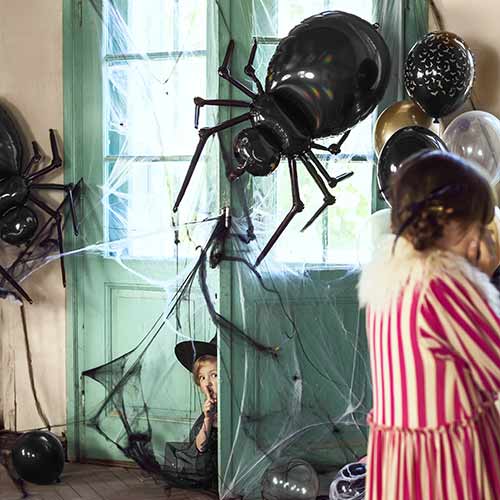 Spider Creepy Crawly Halloween Giant Foil Balloon 101cm / 40 in