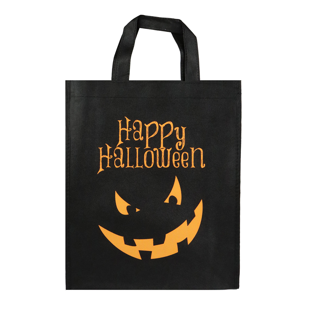Halloween Trick or Treat Fabric Tote Bag 34cm View 7