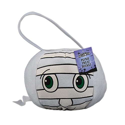 Halloween Mummy Plush Treat Candy Bucket 25cm Product Image