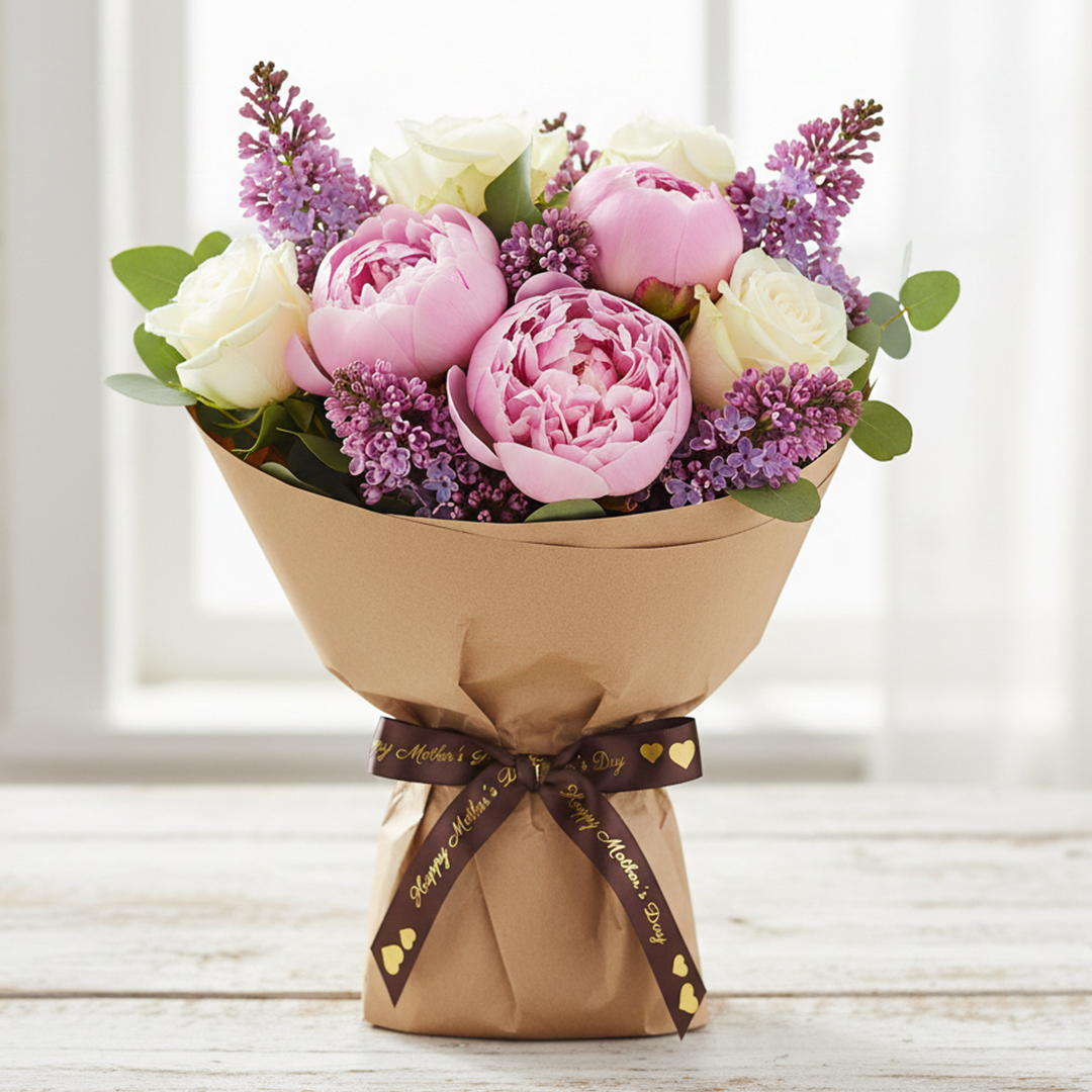 Happy Mother's Day Custom Satin Ribbon Product Gallery Image