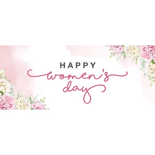 Happy Women's Day Pastel PVC Party Sign Decoration Product Image