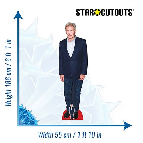 Harrison Ford Blue Suit Lifesize Cardboard Cutout 186cm Product Gallery Image