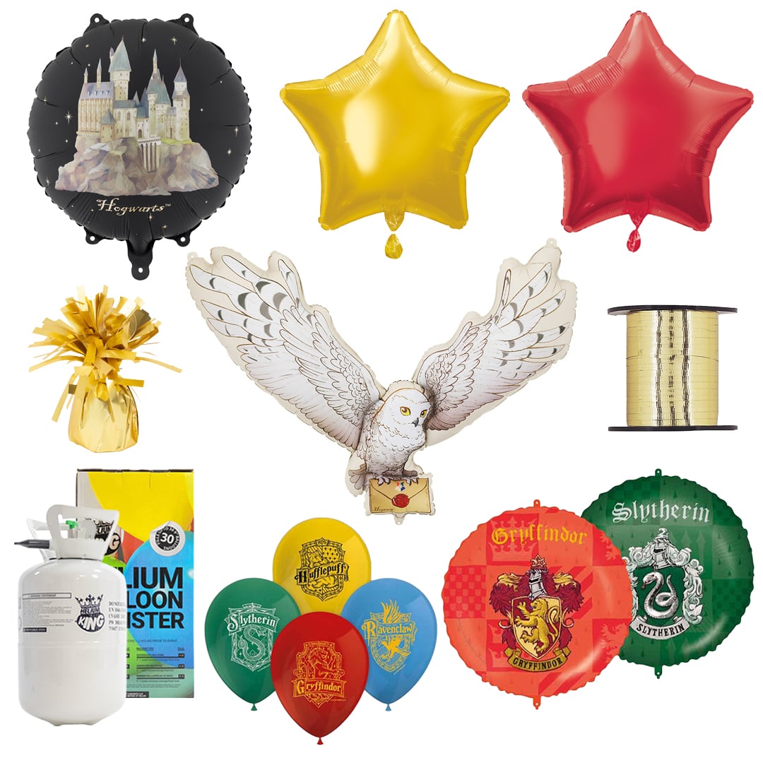 Harry Potter Balloons & Helium Canister Party Pack View 2