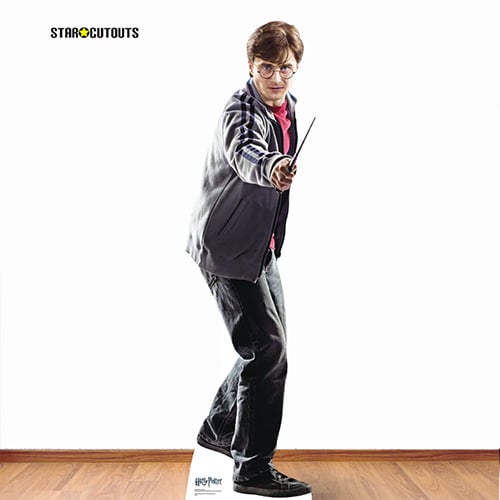 Harry Potter Daniel Radcliffe Harry Potter & the Deathly Hallows Lifesize Cardboard Cutout 174cm Product Gallery Image