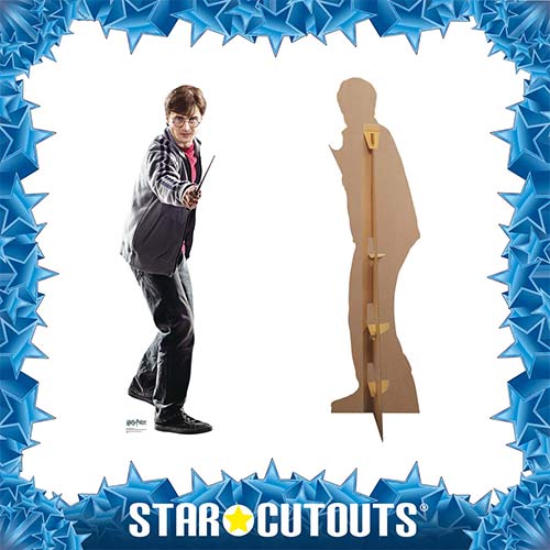 Harry Potter Daniel Radcliffe Harry Potter & the Deathly Hallows Lifesize Cardboard Cutout 174cm Product Gallery Image