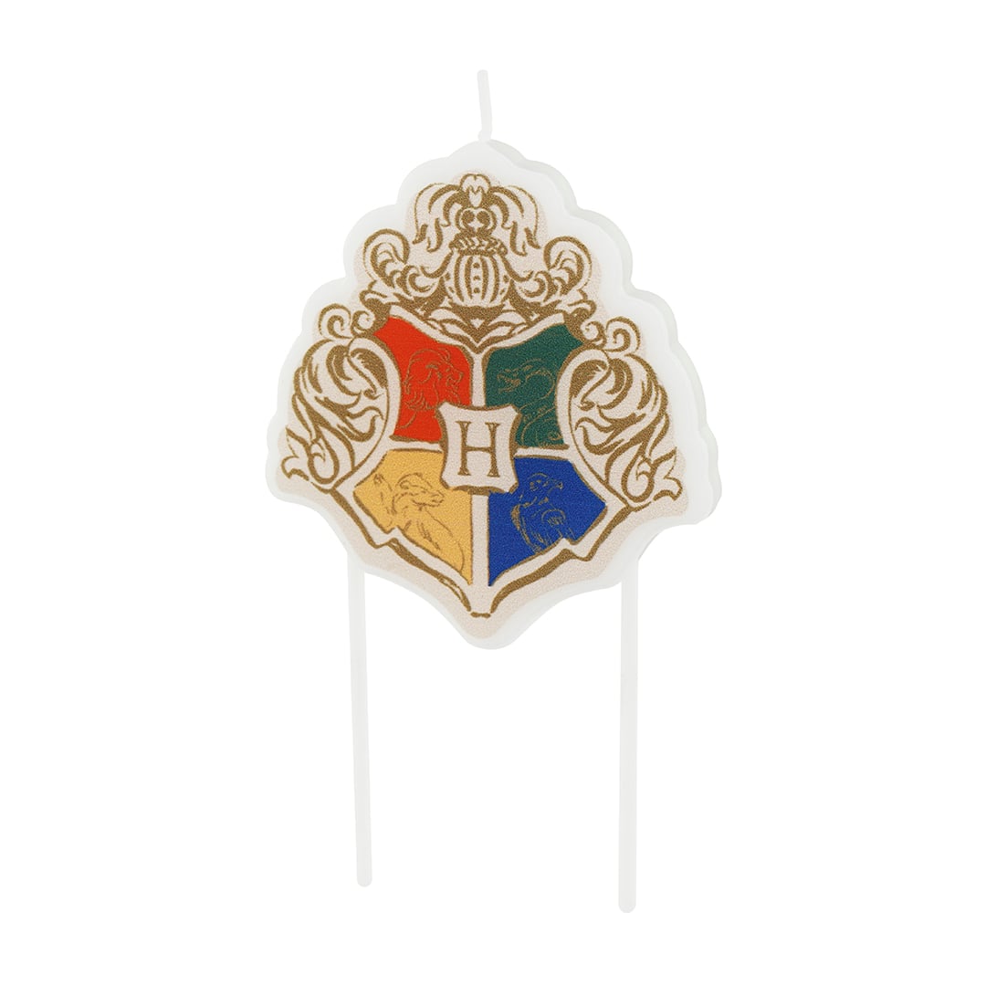 Harry Potter Hogwarts Crest Birthday Wax Candle